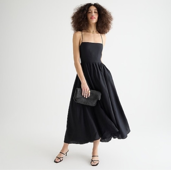 J. Crew Black Strappy Dress - Picture 5 of 11